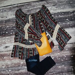 Boho Tassled Top